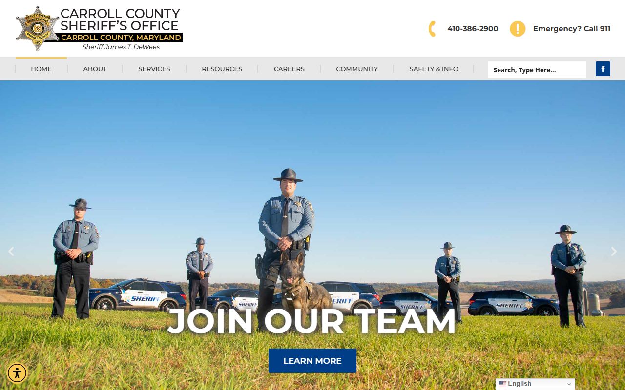 Carroll County Sheriff's Office website for Carroll County recent bookings